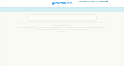 Desktop Screenshot of gardirobi.info